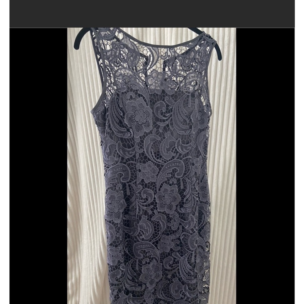 Slate gray dress
